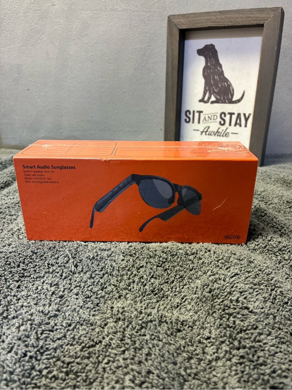 Smart Audio Sunglasses in Black - MG100